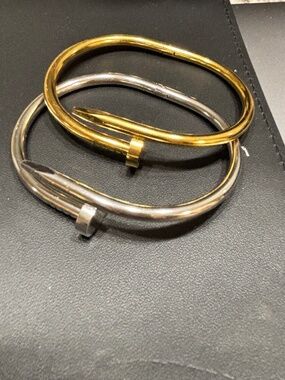2 nail bracelets